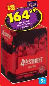 4th Street -  Wine All Variants