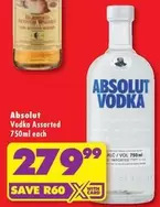 Absolut - Vodka Assorted