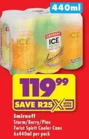 Smirnoff - Twist Spirit Cooler Cans
