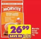 Morvite - Original Flavour Instant Porridge