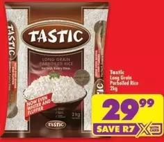Tastic - Long Grain Parboiled Rice