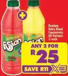 Fusion - Dairy Blend Concentrate