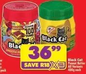 Black Cat - Peanut Butter