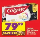Colgate - Total Toothpaste