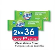 clicks - Multipurpose Soap Bars