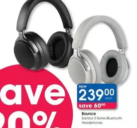 Samba 3 Series Bluetooth Headphones