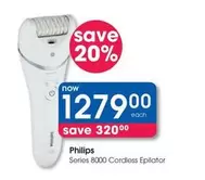 Philips - Series 8000 Cordless Epilator