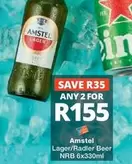 Amstel - Lager/Radler Beer NRB