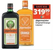 Jagermeister - Original/Orange Liqueur