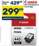 Canon - PG-445 Black Ink Cartridge