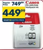Canon - PG-445/446 Multipack Ink