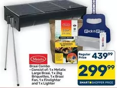 Pick n Pay - Metalix Large Braai Combo