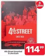 4th Street - SWEET RED