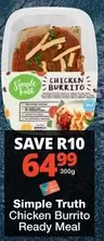 Chicken Burrito Ready Meal