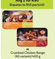Crumbed Chicken Range
