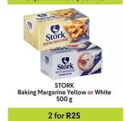 Stork - Baking Margarine Yellow or White
