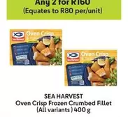 sea harvest - Oven Crisp Frozen Crumbed Fillet