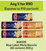 Bakers - Blue Label Marie Biscuits