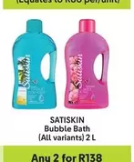 Satiskin - Bubble Bath