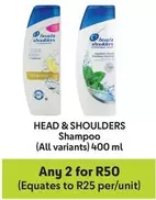 head & Shoulders - Shampoo
