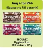 Hygiene -  Soap