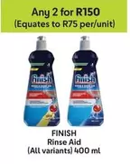 Finish - Rinse Aid