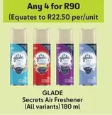 glade - Secrets Air Freshener