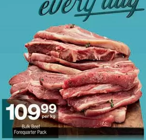 Bulk Beef Forequarter Pack