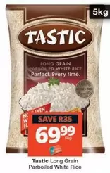 Tastic - Long Grain Parboiled White Rice