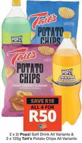 Tait's - Soft Drink & Potato Chips