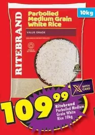 Ritebrand - Parboiled Medium Grain White Rice