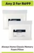 Always - Classic Memory Foam Pillow