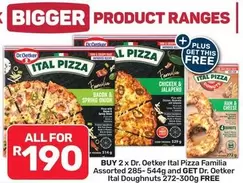 Dr. Oetker - Ital Pizza Familia Assorted