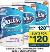 Jumbo - 2-Ply Roller Towel