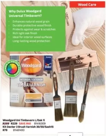 Dulux - Woodgard Universal Timbavarn L/Oak 1L