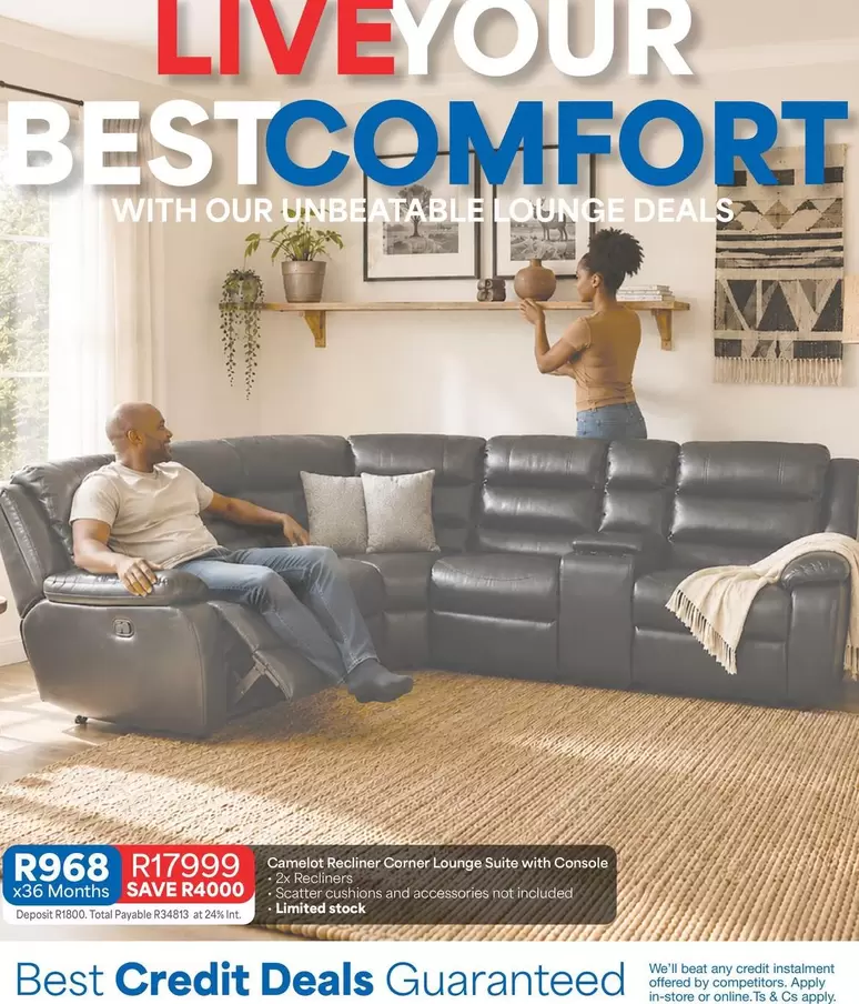 Total - Recliner Deluxe Lounge Suite