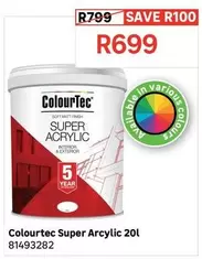 Colourtec - Super Acrylic 20l