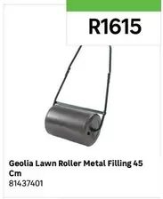 Geolia - Lawn Roller Metal Filling 45 Cm