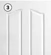 Interior Door Deep Mould 4 Panel White W813mm X H2032mm