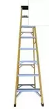 Ladder Fibre-Glass S/Sided Partial 8step