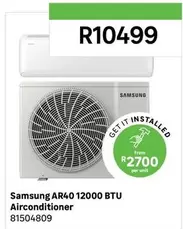 Samsung - AR40 12000 Btu Airconditioner 
