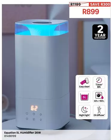 Equation - 5L Humidifier 26W 