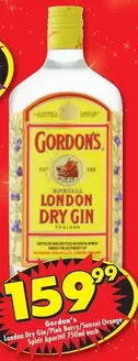 Gordon's - London Dry Gin/Pink Berry/Sunset Orange Spirit Aperitif