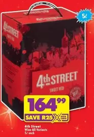 4th Street -  Sweet Red Wine