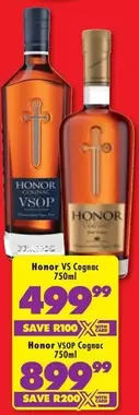 Honor -  VS Cognac 750ml