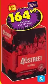 4th Street -  Wine All Variants