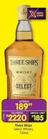 Three Ships - Select Whisky 750ml