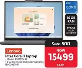 Lenovo - Intel Core i7 Laptop BSK1015LSA