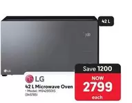 LG - 42 L Microwave Oven MS4295DIS