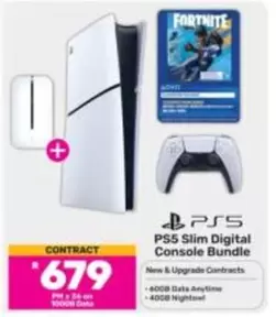 PS5 Slim Digital Console Bundle